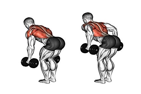 Thrust Dumbbells In The Slope